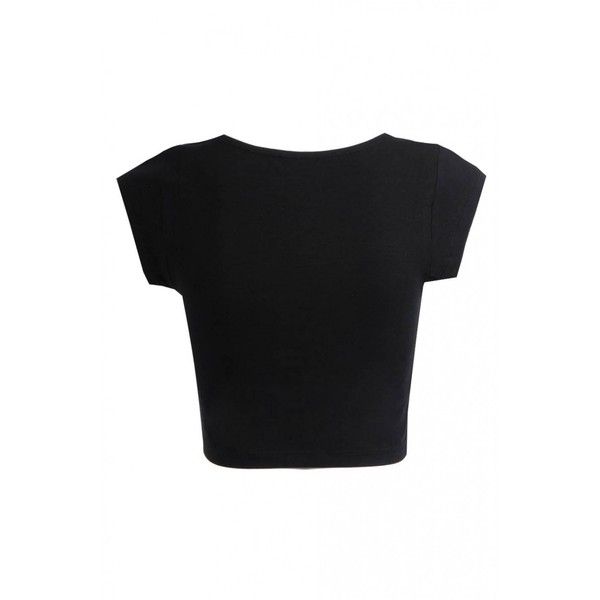 Balmain Paris Crop Tshirt