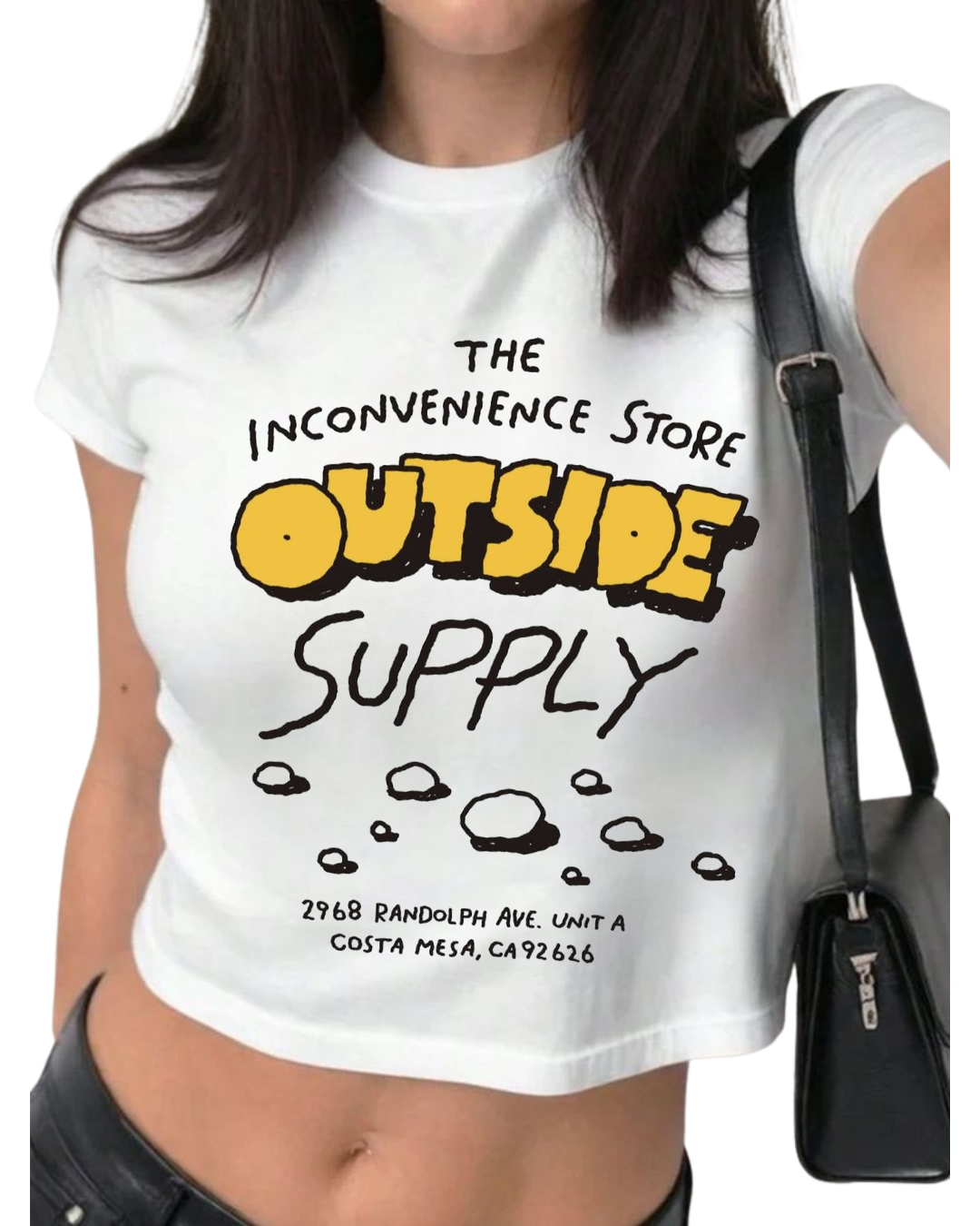 Inconvenience store crop T-Shirt