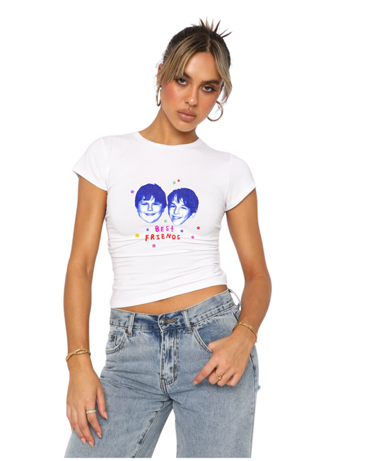 Best Friends Crop T-shirt