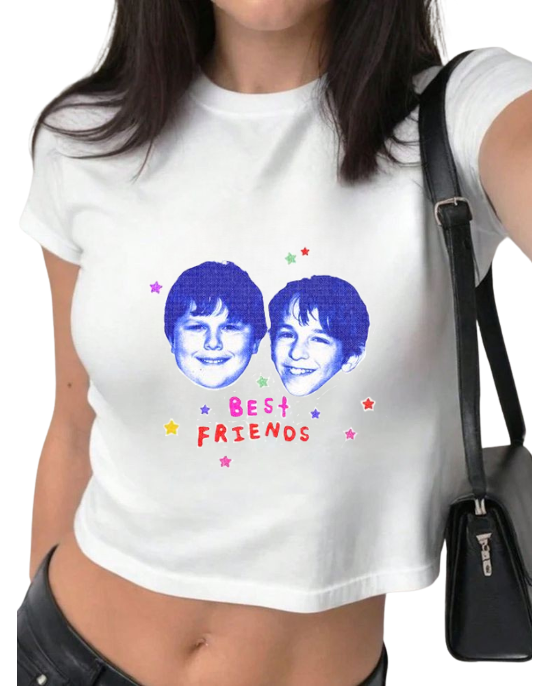 Best Friends Crop T-shirt